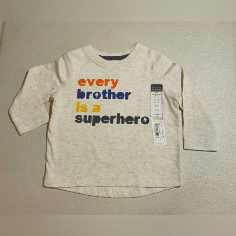 Boy's long sleeve shirt *NWT* Size 9M